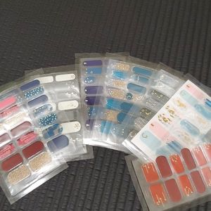 10 Sheets Nail Wrap full cover